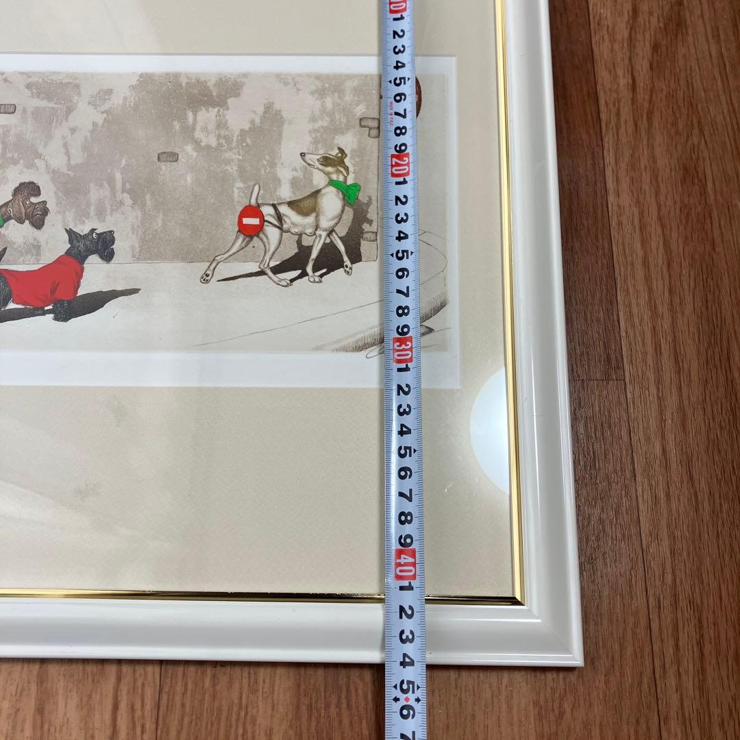 ボリス・オクライン　本人サインあり　美品　銅版画　エッチング