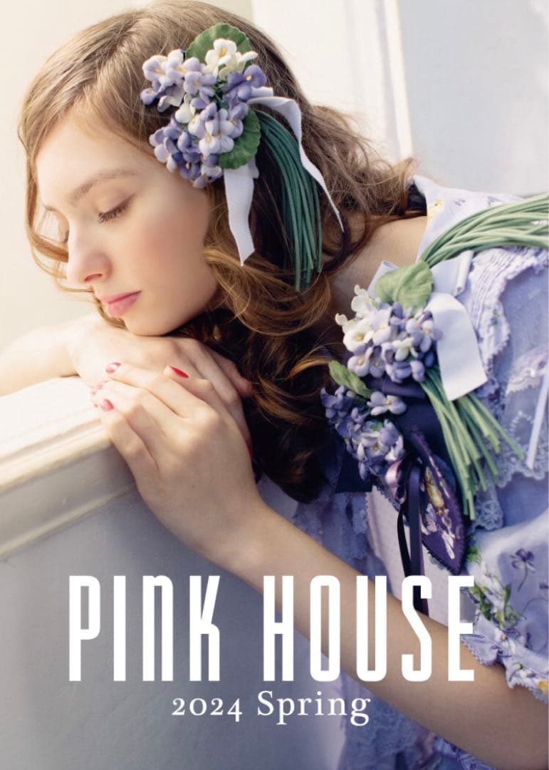 ピンクハウス❤️【未使用】可憐なすみれブーケコサージュ❤️