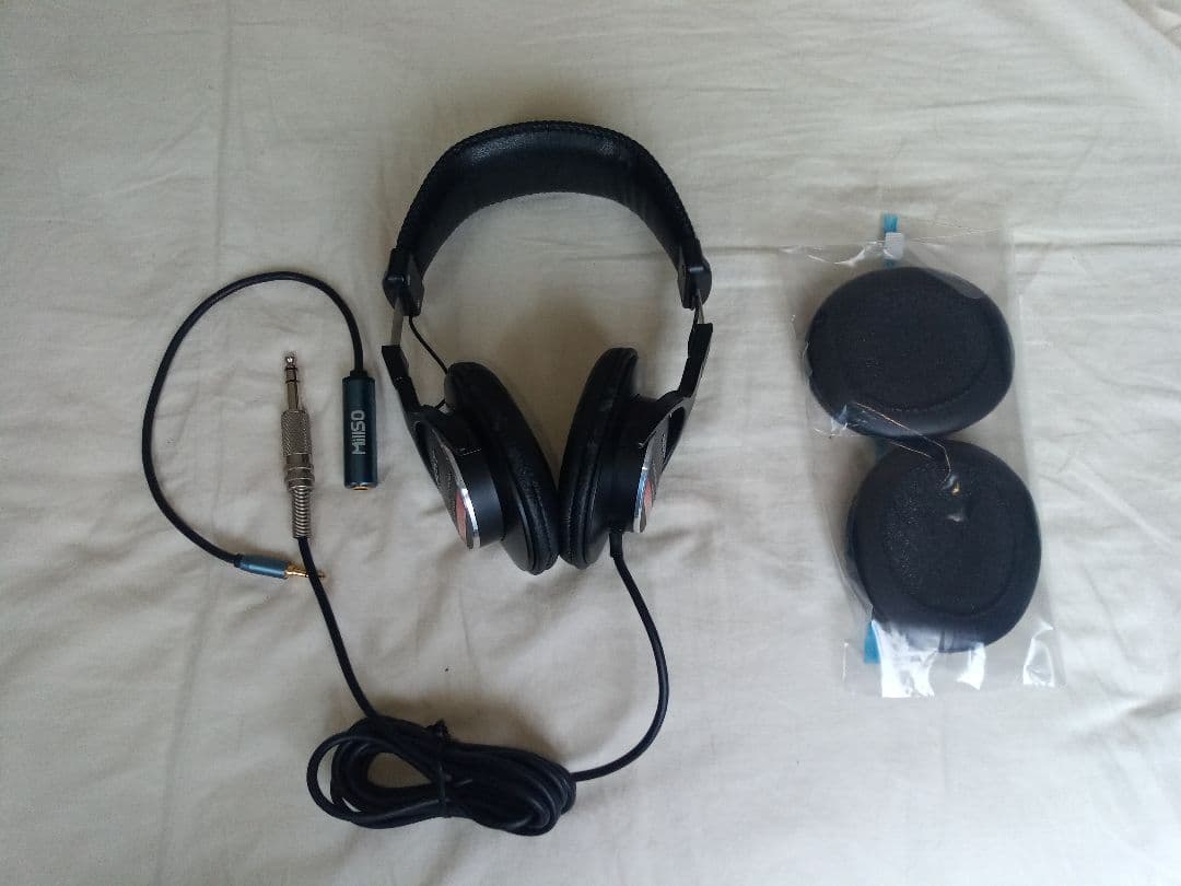 美品、ソニー、SONY MDR-CD900ST モニター用ヘッドホン