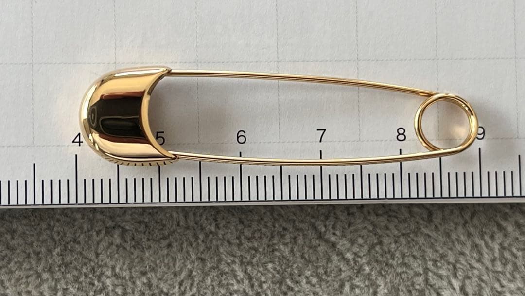 K18YG ストールピン GSTV