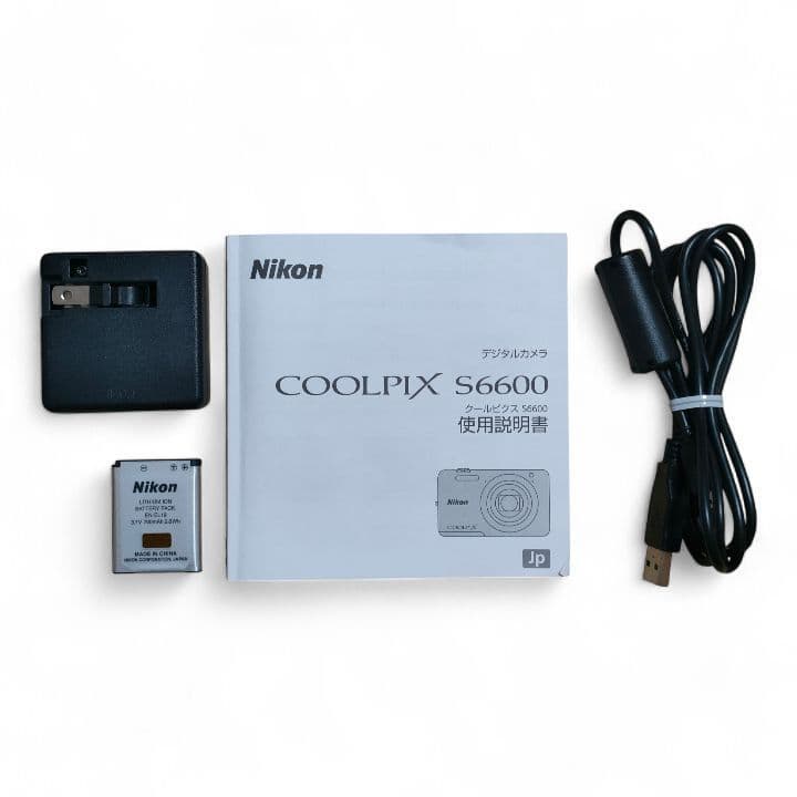 【Nikon／ニコン】COOLPIX S6600WHナチュラルホワイト