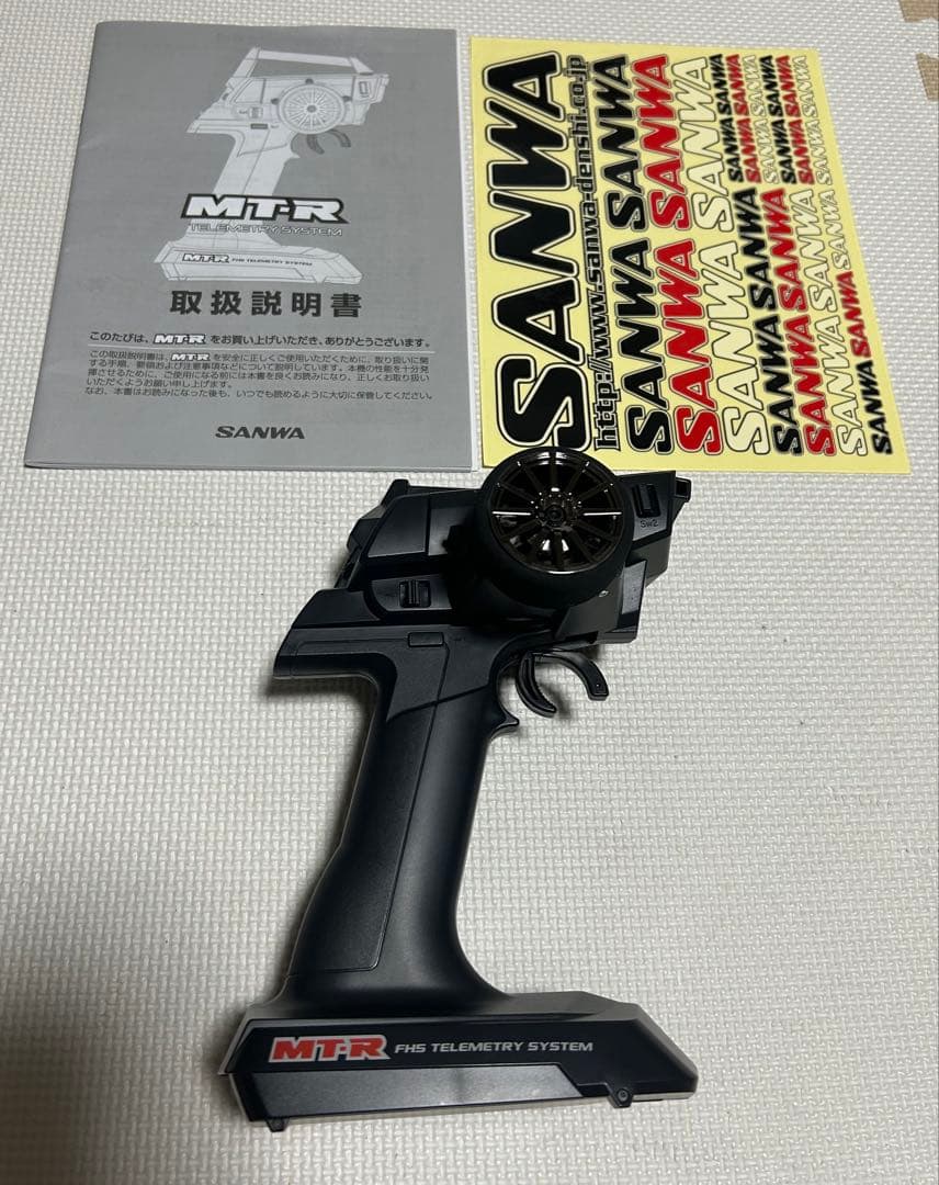 94 サンワSANWA MT-R 送信機のみ　プロポバッグ付き
