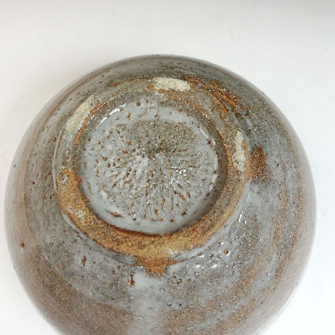 Ｓ８２１　茶碗　『唐津焼』『鏡山窯　井上東也』　共箱　抹茶碗　茶道具