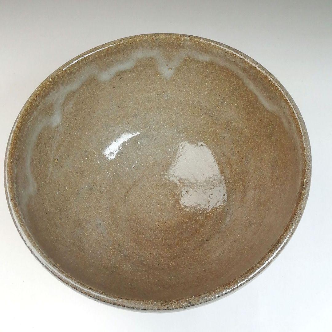 Ｓ８２１　茶碗　『唐津焼』『鏡山窯　井上東也』　共箱　抹茶碗　茶道具