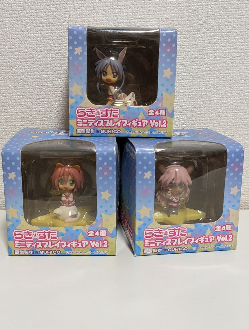未開封 らき☆すた ミニディスプレイフィギュア セット　まとめ売り