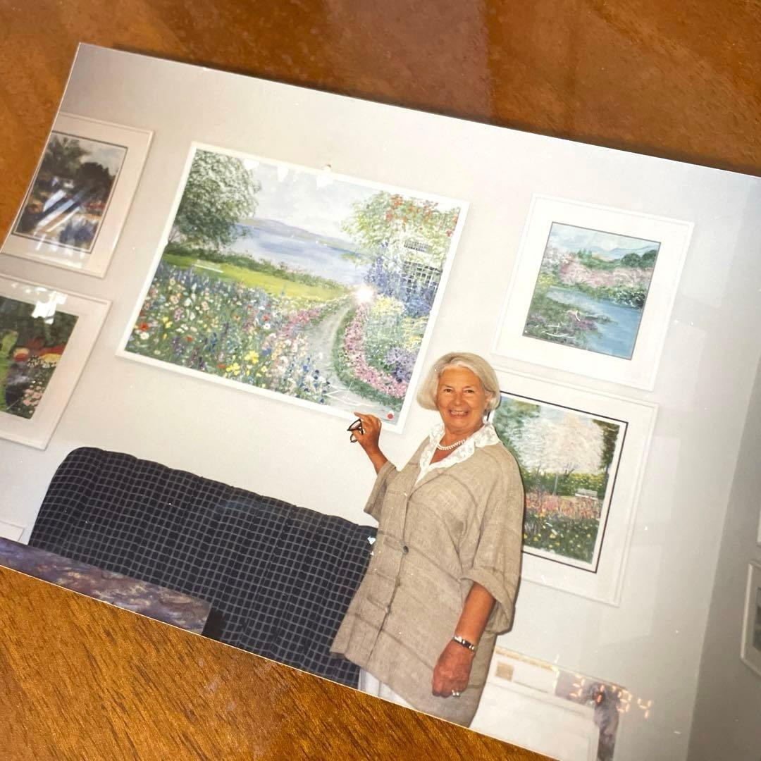 イーダ ヴァレッキオ◎額装 絵画◎一点物原画