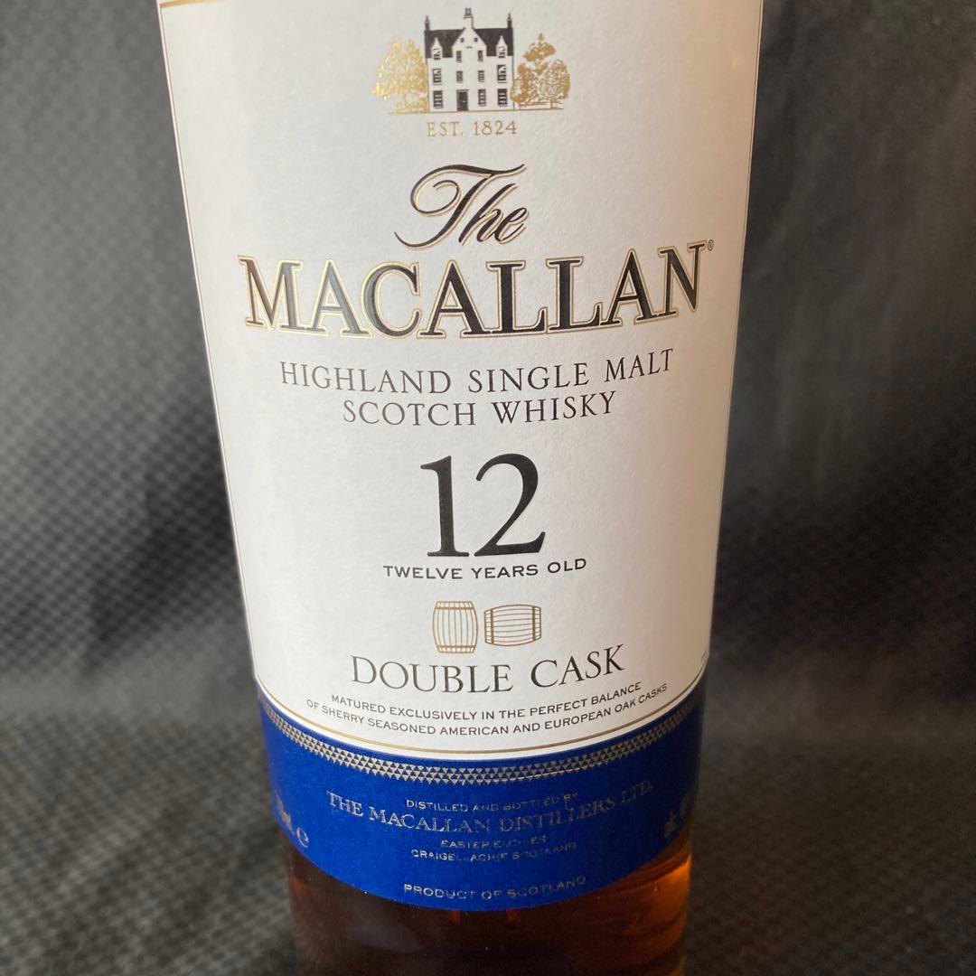 マッカラン12年　 ダブルカスク　旧ボトル　スッコチウイスキー　正規品