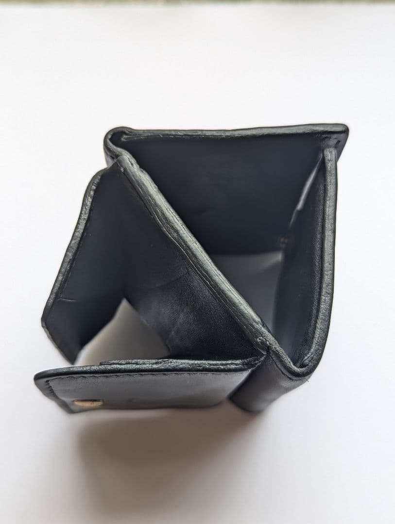 おんと0721さま専用 イルビゾンテ トリフォルドウォレット ブラック 男女兼用