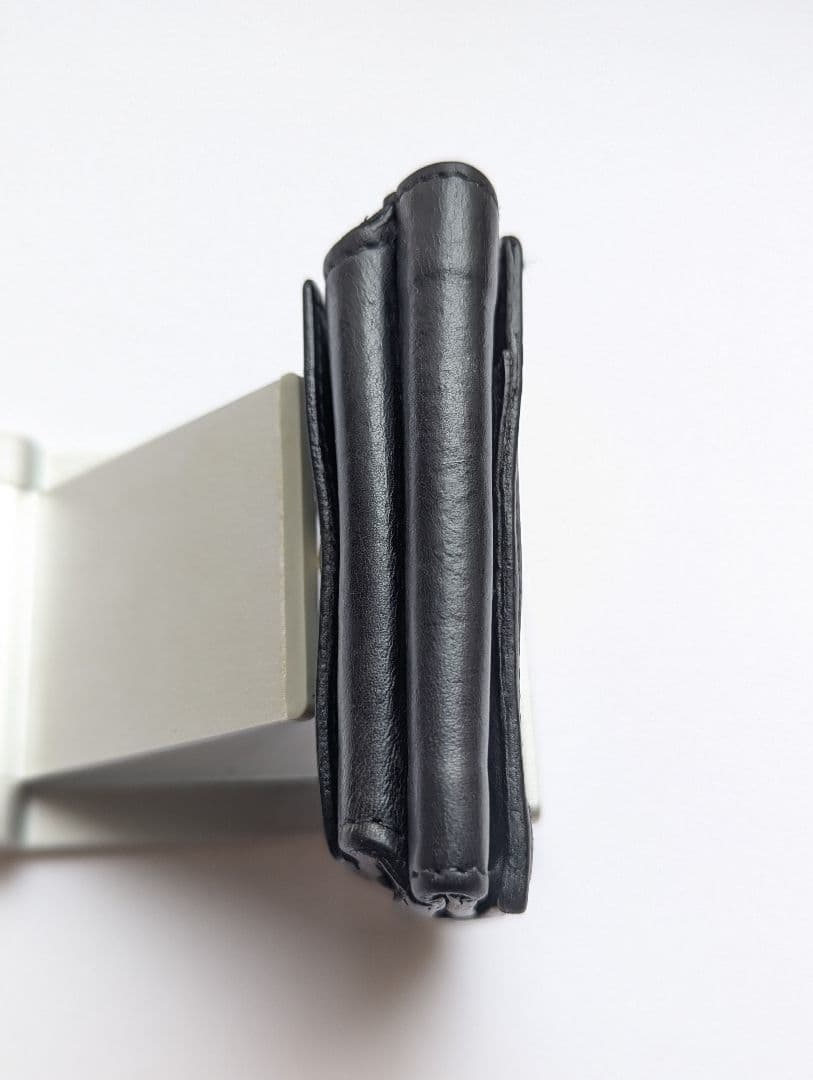 おんと0721さま専用 イルビゾンテ トリフォルドウォレット ブラック 男女兼用