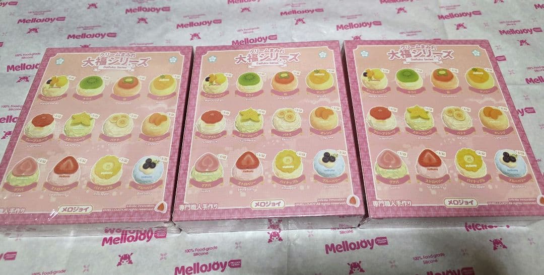 Mellojoy 大福 メロジョイ クリームまみれ 3箱 未開封