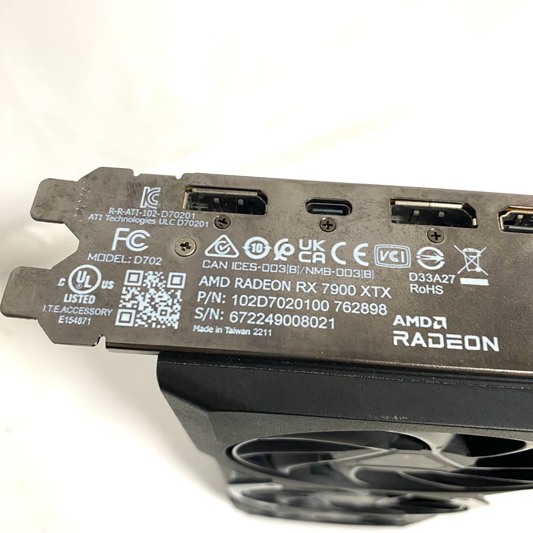 AMD Radeon RX 7900 XTXグラフィックスカード