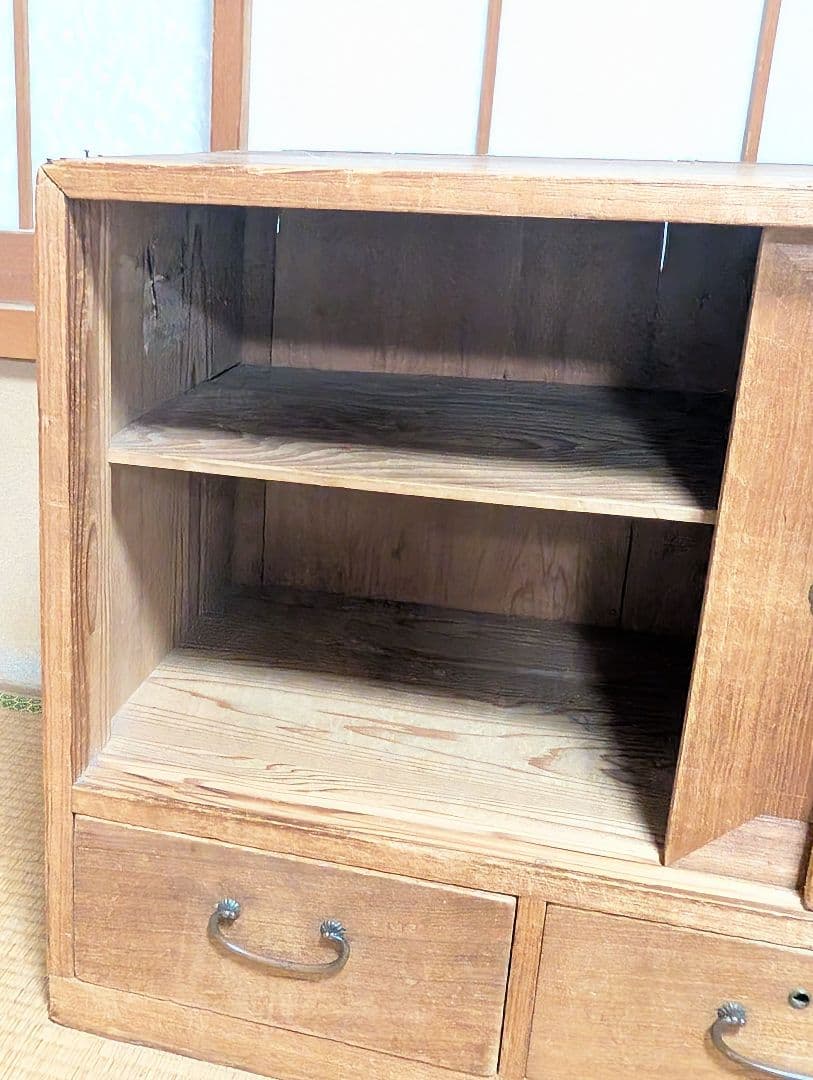 【直接引き渡可】昭和レトロ 桐 アンティーク家具 古道具