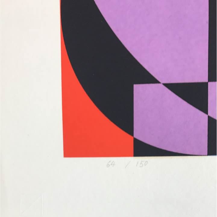 ★オノサトトシノブ「silk-99 シルク99」シルクスクリーン