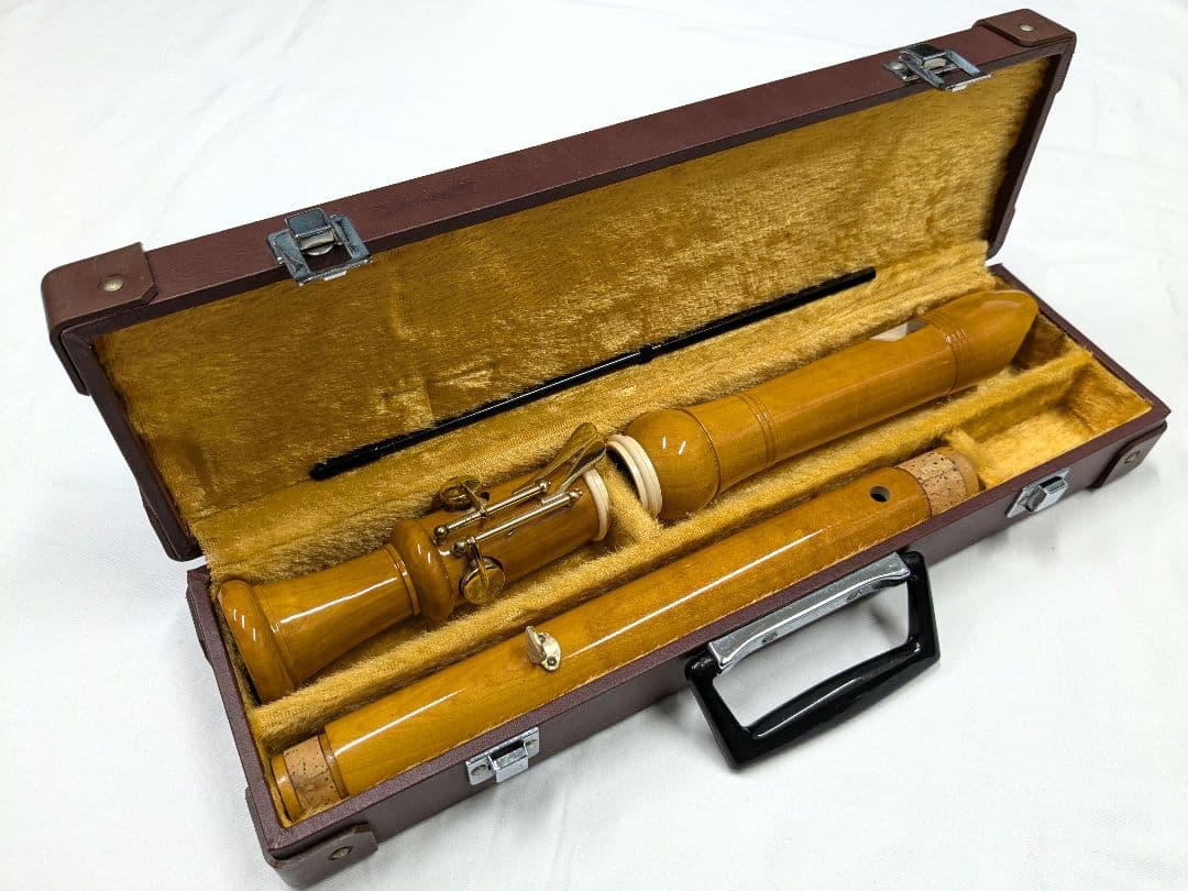 ゼンオン　木製　テナーリコーダー　2400B　バロック式