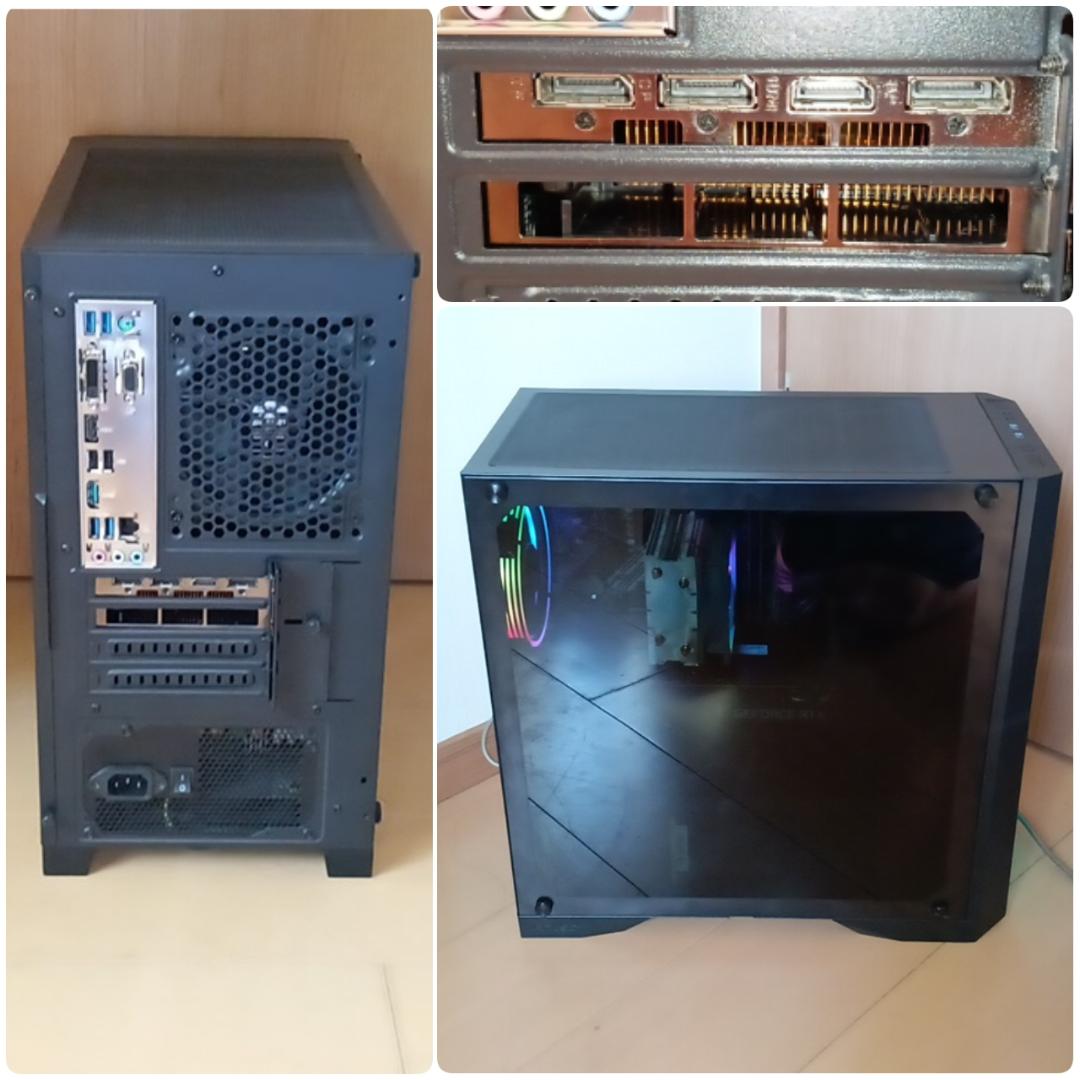 モンハンワイルズ推奨以上 美品快適ゲーミングPC Ryzen RTX2080SP