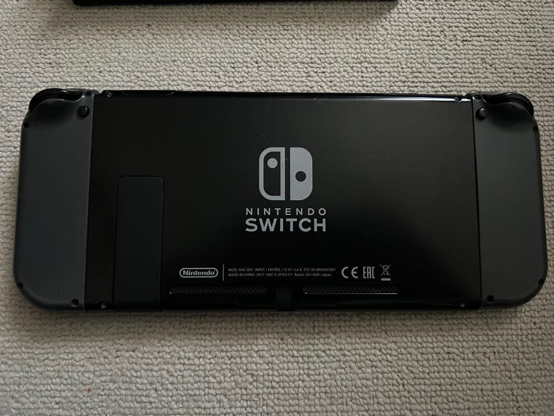 Nintendo Switch グレー 本体+サードパーティ製ドック