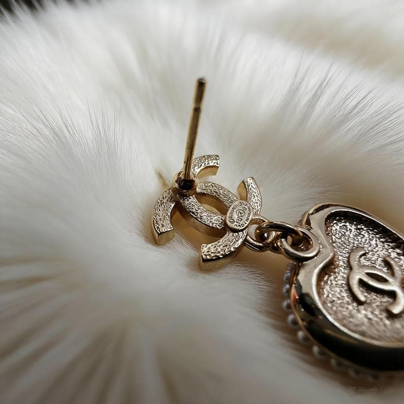 【美品】シャネル パール ピアス