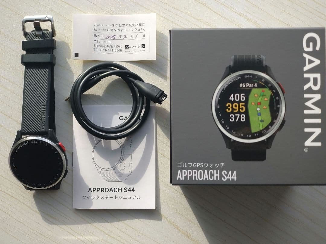GARMIN APPROACH S44 GPSゴルフウォッチ