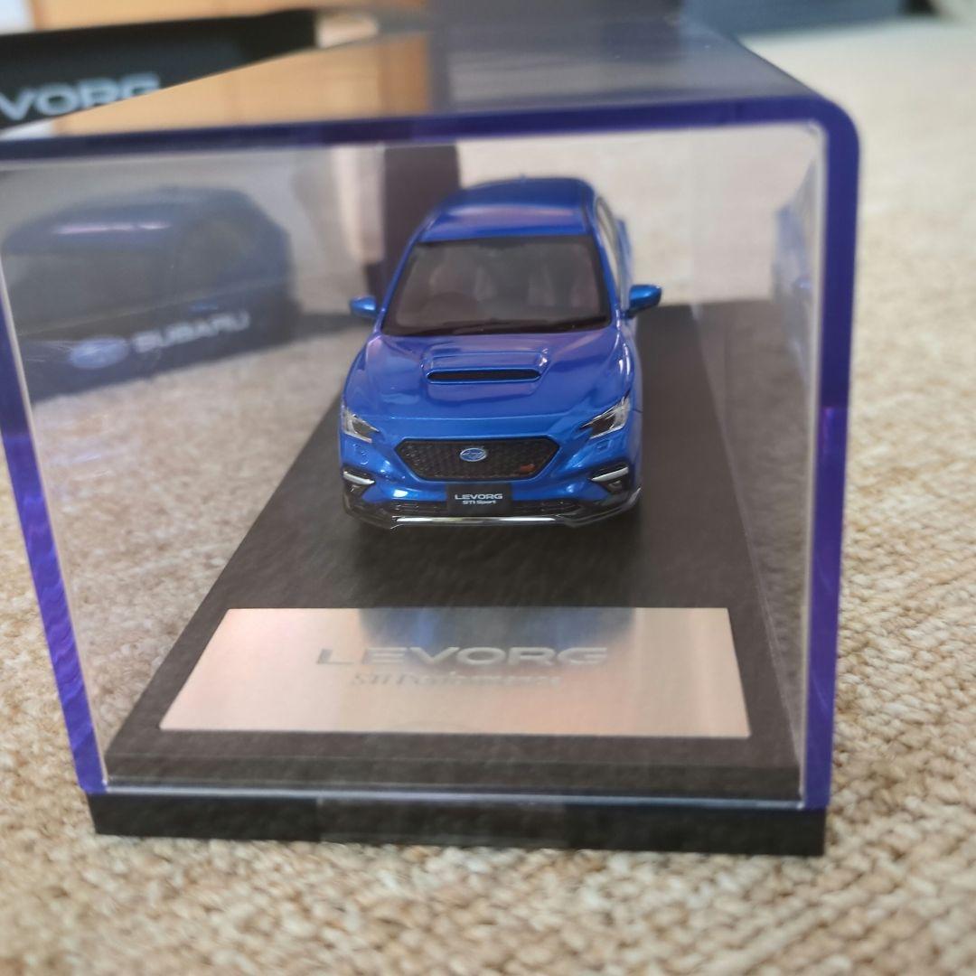 【非売品】スバル レヴォーグ STI パフォーマンス 限定ミニカー　WRブルー