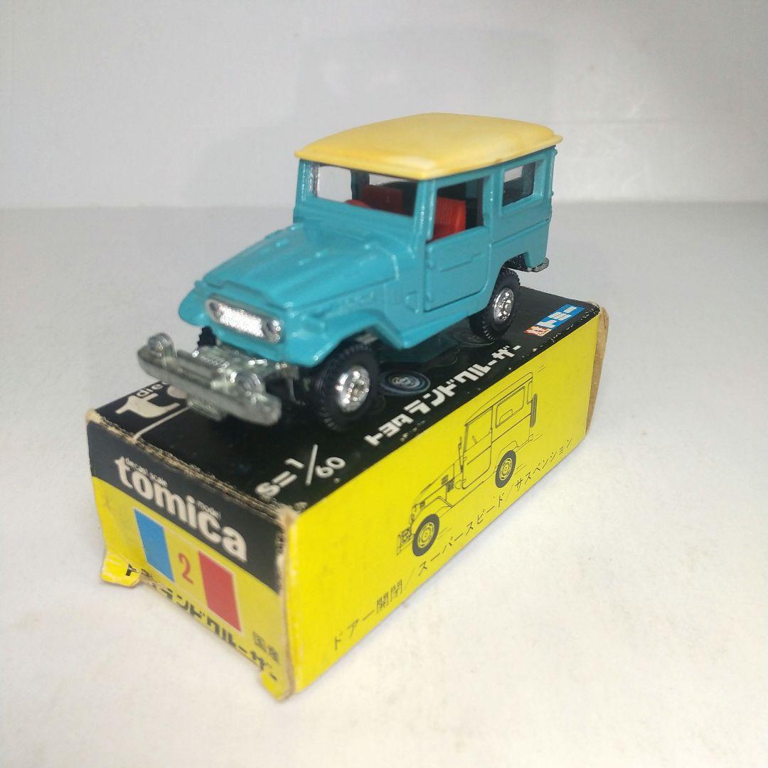 (3495)トミカ 黒箱 日本製 トヨタ ランドクルーザー