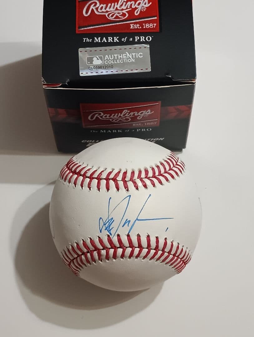 山本由伸 大谷翔平 佐々木朗希 直筆サインボール MLB試合球 写真付き