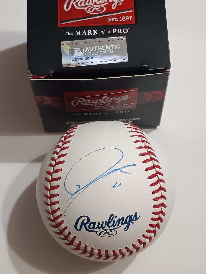 山本由伸 大谷翔平 佐々木朗希 直筆サインボール MLB試合球 写真付き