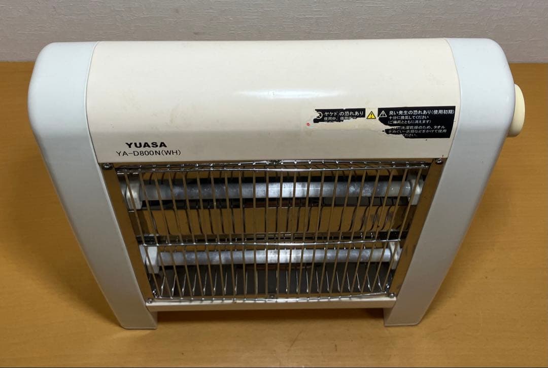 【YUASA】電気ストーブ　YA-D800N　通電確認済