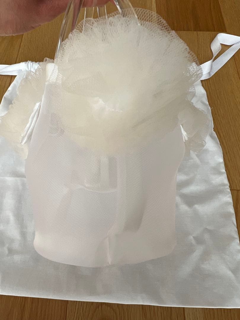 新品未使用　LUDLOW ラドロー　プードル　バッグ　白