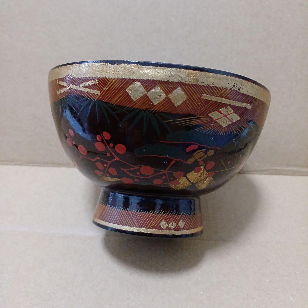 江戸時代　秀衝塗　椀