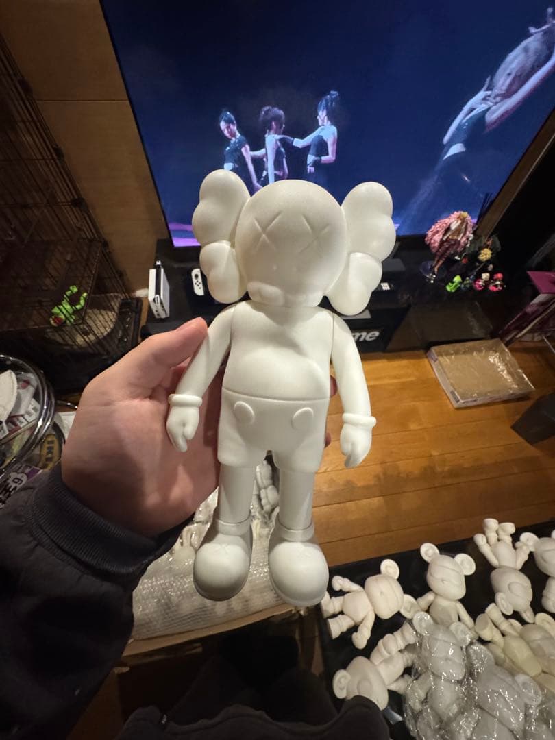 ベアアート 色付け前　流体クマ