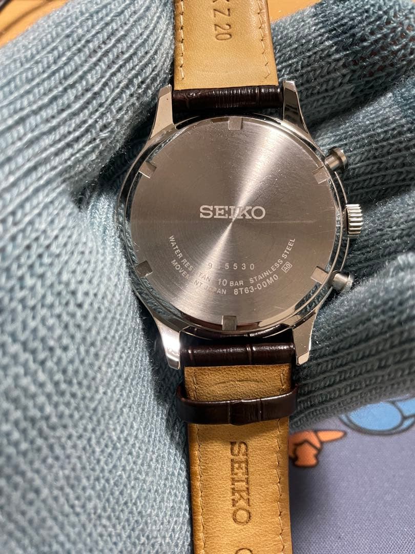 SEIKO クロノグラフ 腕時計 BT63-00M0