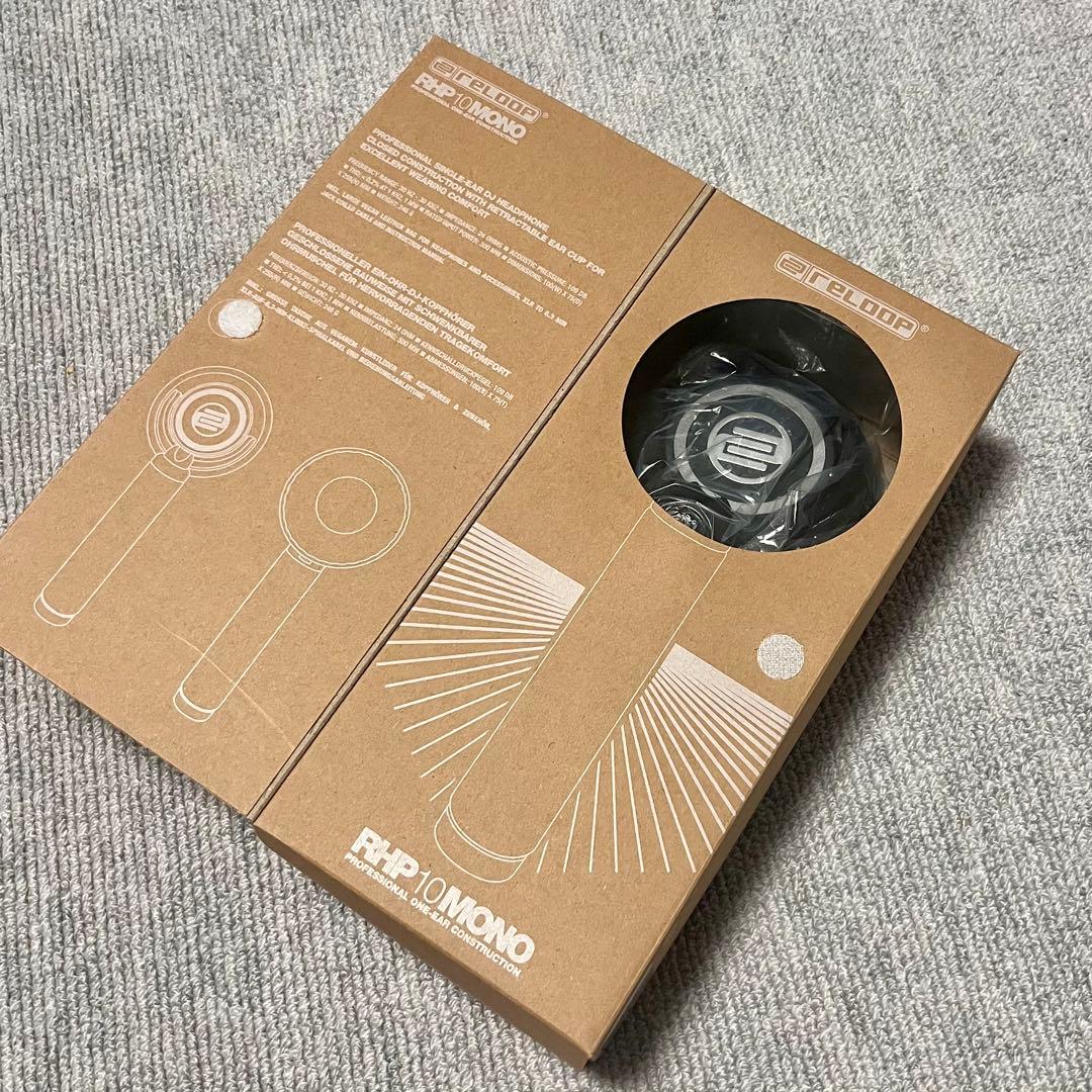 【プロDJ用 片耳ヘッドホン】reloop／RHP10MONO 未使用品