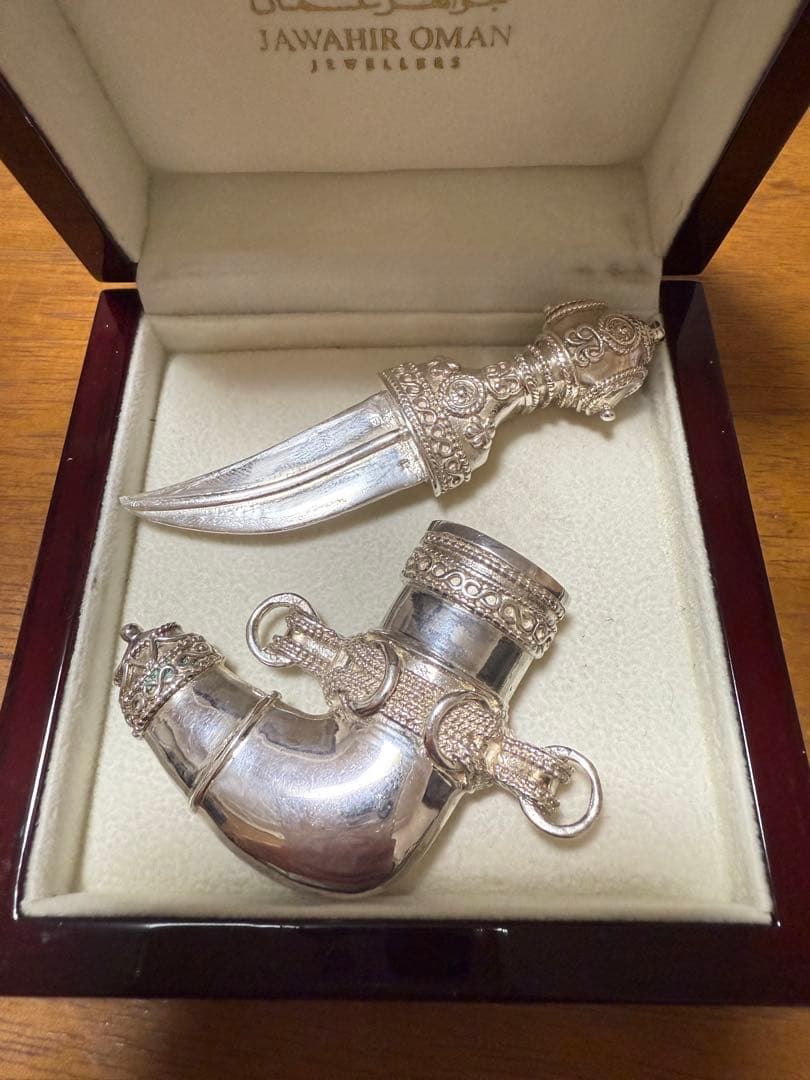 ハンジャール 短剣 SLV925 オマーンお土産