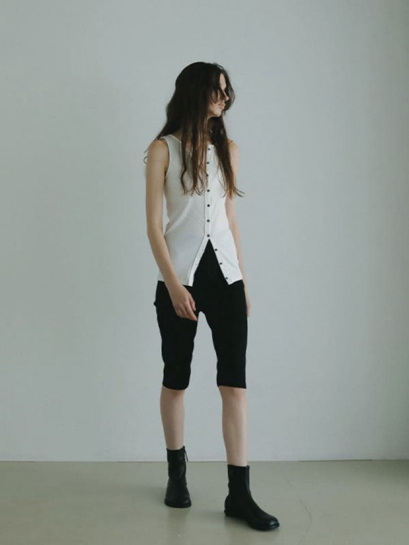 ETRE TOKYO 新作 完売 フロントオープンタンクトップ レイヤード 新品