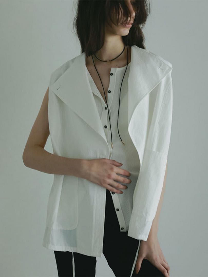 ETRE TOKYO 新作 完売 フロントオープンタンクトップ レイヤード 新品