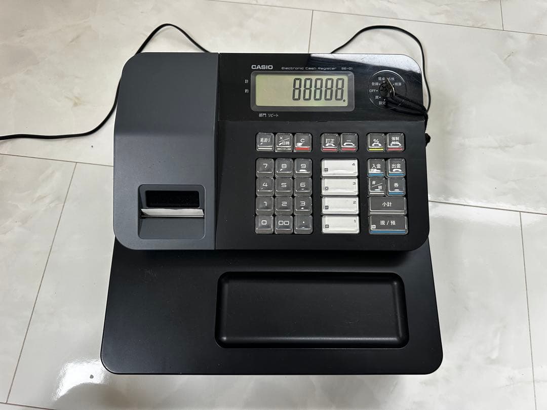 CASIO SE-G1/N L-100 レジスター