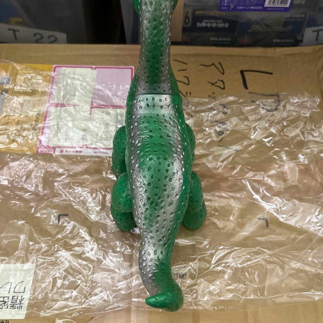 ⚠️激レア　野村トーイ　ネッシー　怪獣王子　ソフビ　緑色　1960年代　当時物