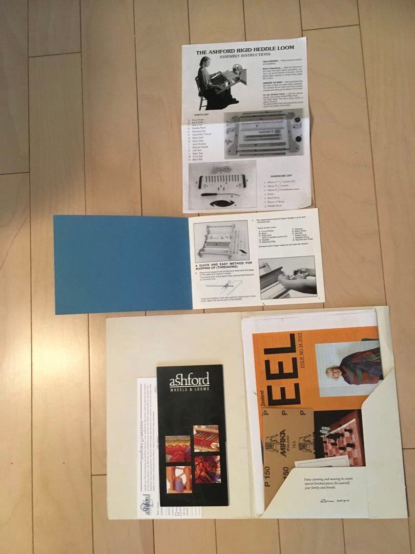 アシュフォード 手織機 60cm 未使用 rigid heddle loom