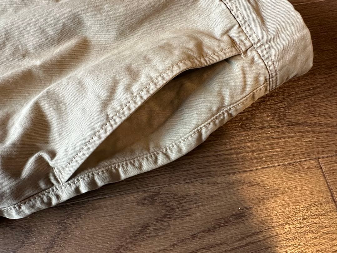 INCOTEX SLACKS チノ カーキ サイズ31 新品未使用 裾未処理