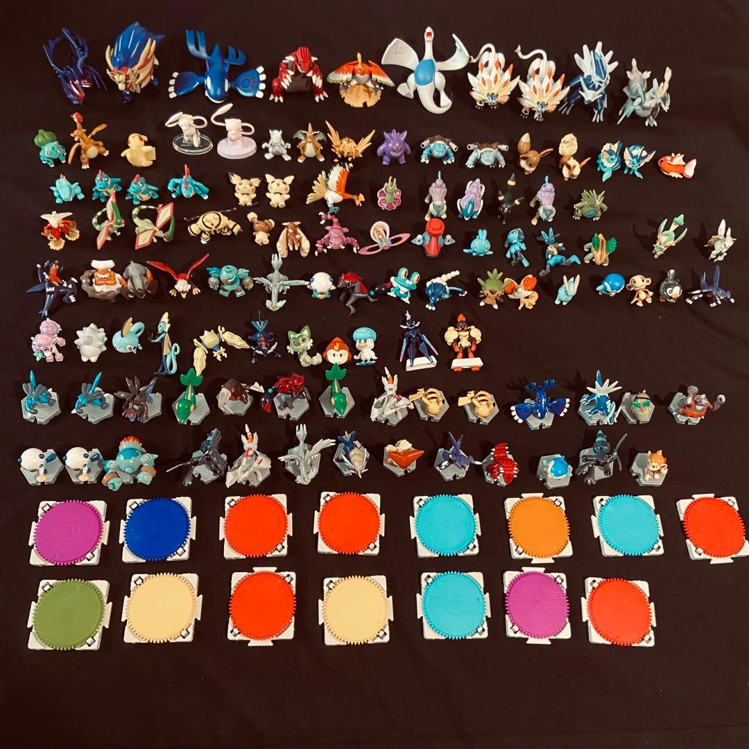 ⚫︎【まとめ売り】ポケモン モンコレ＋モンコレプラス 107個