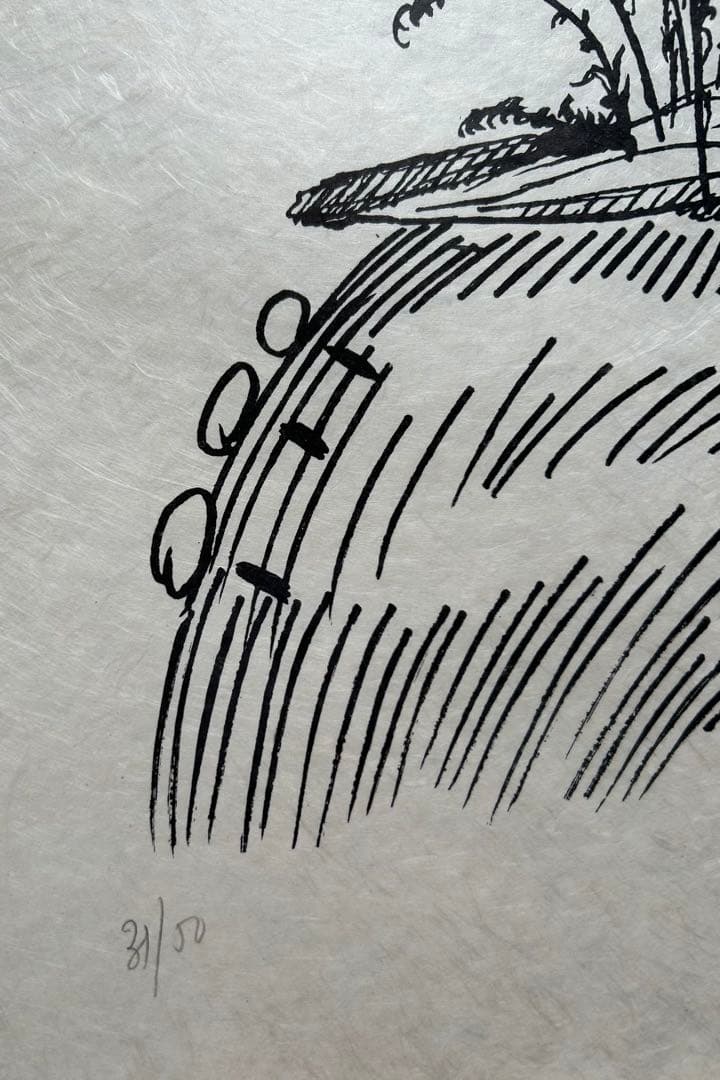 サルバドール・ダリ『パンタグリュエルのおかしな夢』1973年作品　ダリ直筆サイン