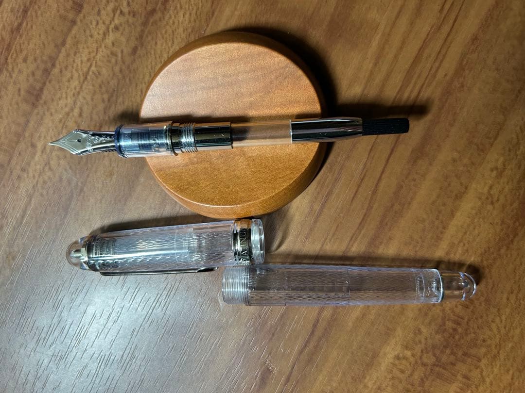 【あかいみみ様】プラチナ万年筆　センチュリー　富士五湖シリーズ山中(M)