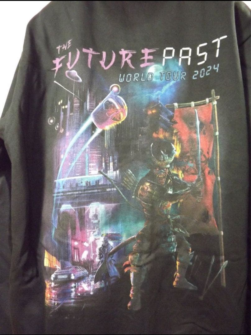 新品 アイアンメイデン　2024 ジャパンツアー ジップパーカー　会場購入