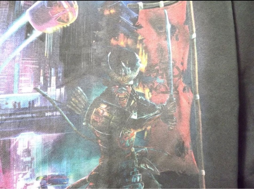 新品 アイアンメイデン　2024 ジャパンツアー ジップパーカー　会場購入