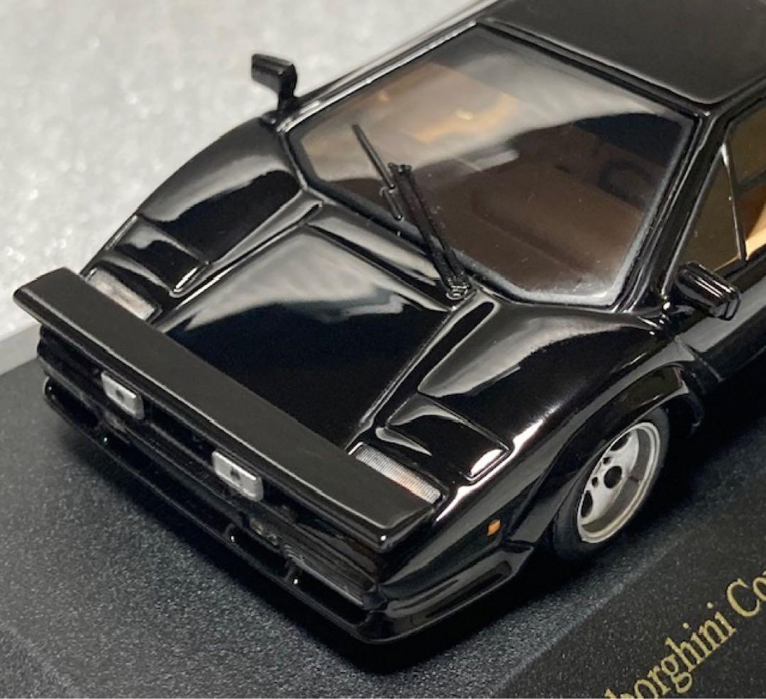 ジール特注1/43ランボルギーニカウンタック12本マフラー仕様 超希少 極美品！