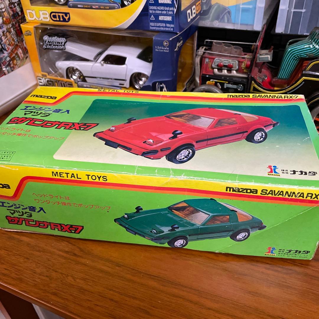 MAZDA SAVANNA RX-7 ブリキ新品保管品