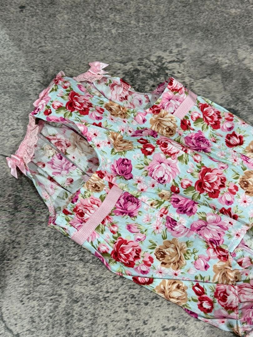 【美品】フォーペッツオンリー　コットンワンピース　カラー　セット