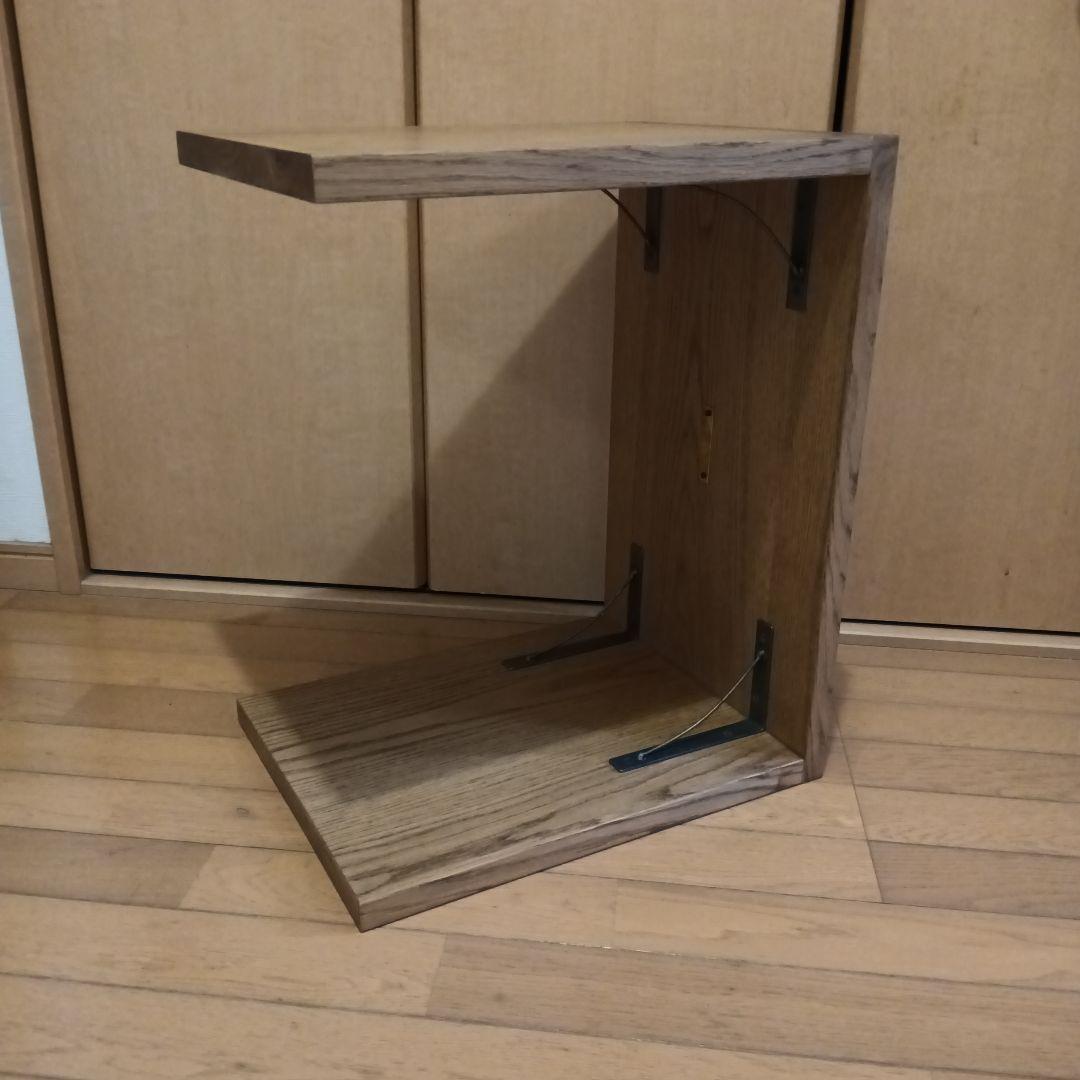 a.depeche 　シャレット スツール サイドテーブル　オーク材　アデペシュ