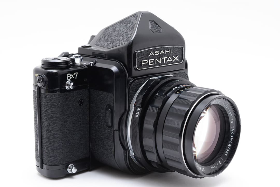Pentax 67 6x7 TTL ミラーアップ 105mm 2.4 #8009