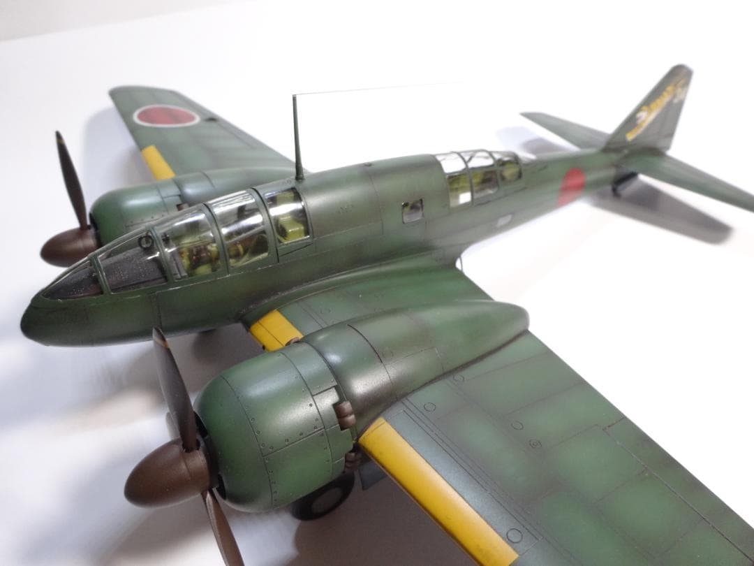 タミヤ1/48「百式司令部偵察機Ⅲ」完成品
